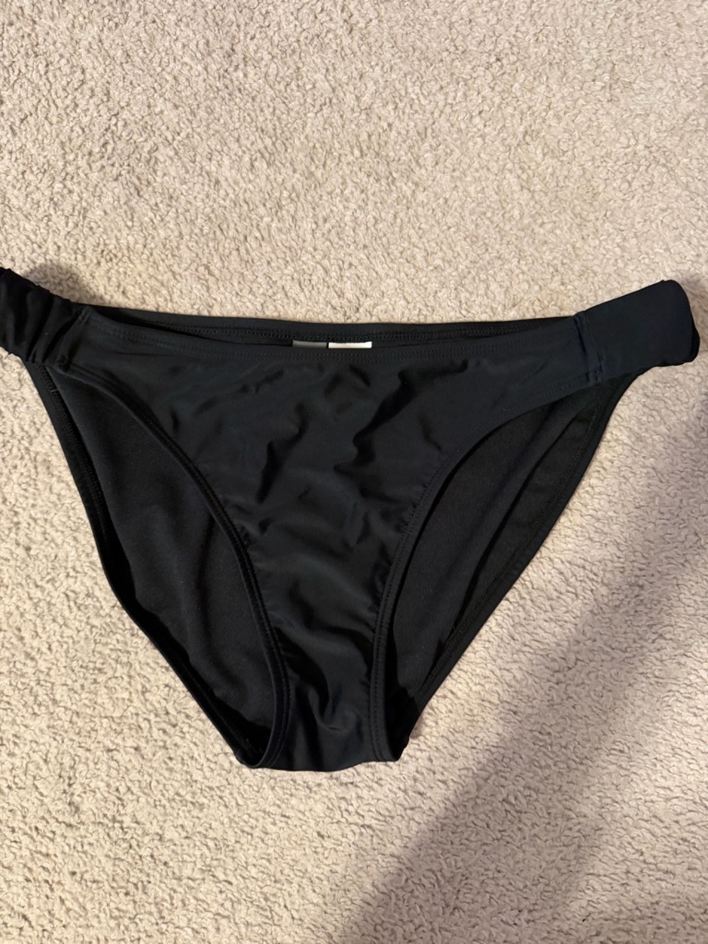 Decree Black Bikini Bottoms
